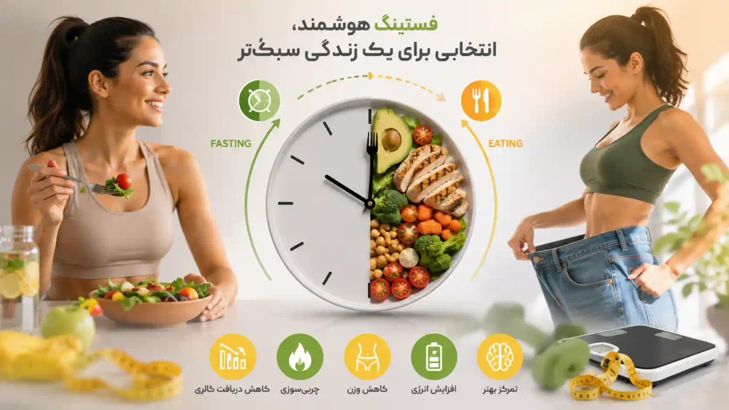 تأثیر فستینگ بر کاهش وزن و کنترل دریافت انرژی