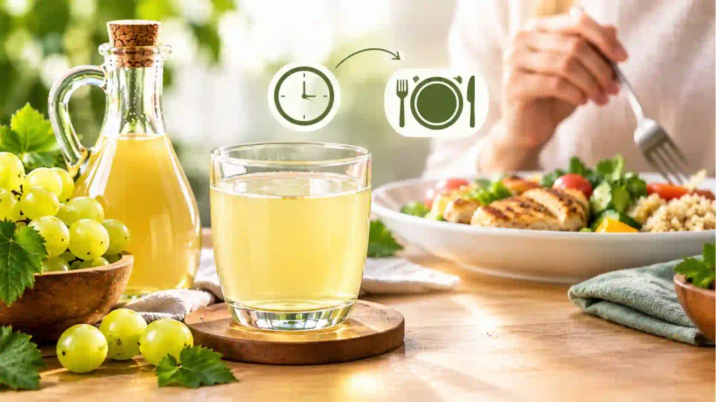 بهترین زمان مصرف آبغوره برای لاغری