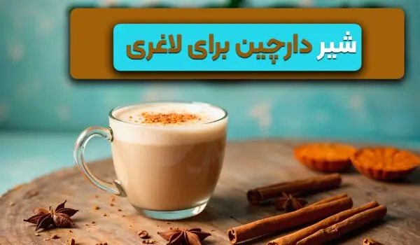 شیر دارچین برای لاغری