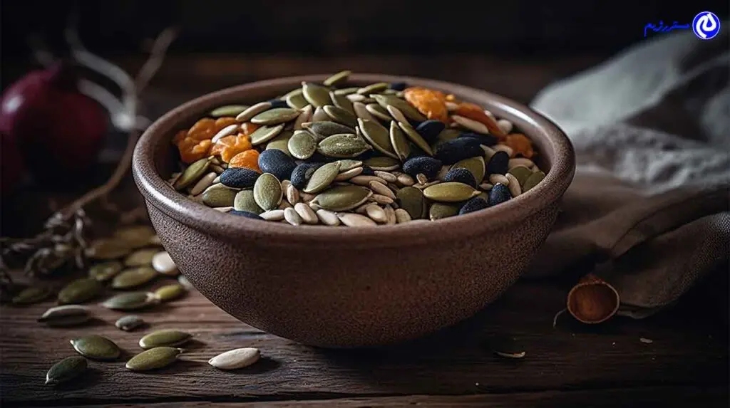 تخمه کدو برای لاغری