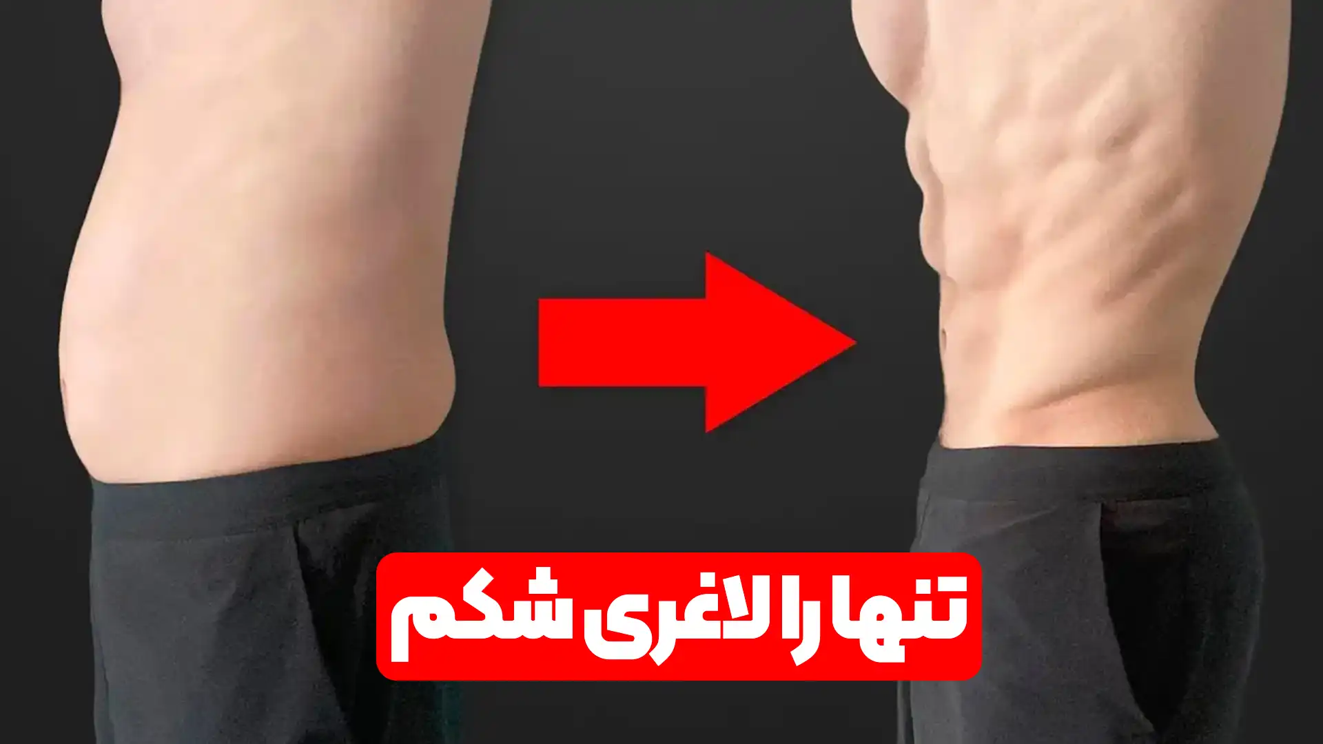 چگونه شکم خود را لاغری کنیم