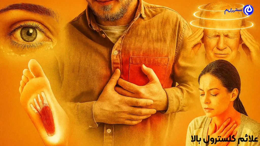 علائم کلسترول بالا