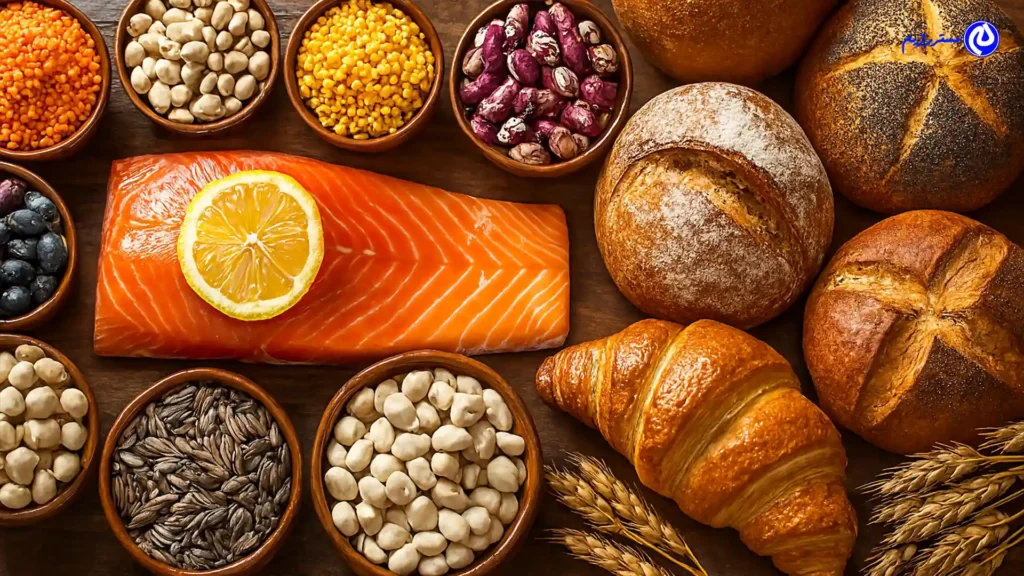 مهمترین مواد غذایی برای درمان چاقی هورمونی شکم