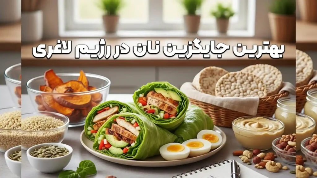 بهترین جایگزین نان در رژیم لاغری